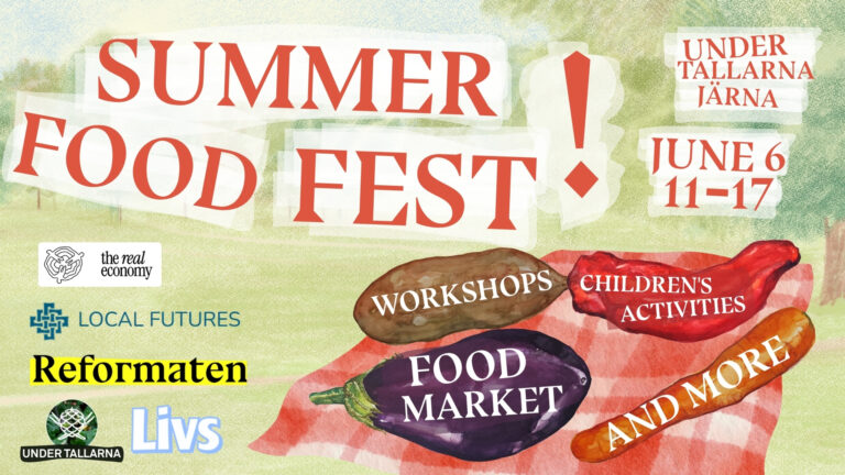 Summer food fest with Helena Norberg-Hodge