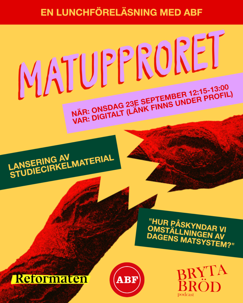 Matupproret lanserar ett nytt steg: studiecirklar!